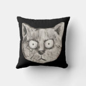 猫おもしろい顔 クッション (裏面)