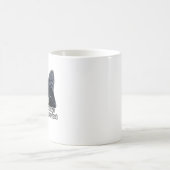 猫おもしろい飼いのための不機嫌な猫ミーム&猫好き コーヒーマグカップ (中央)