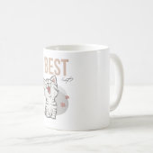 猫おもしろい コーヒーマグカップ (正面右)