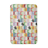 猫おもしろい バスマット (正面縦)