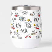 猫おもしろい、ミルク、魔法。 (正面)