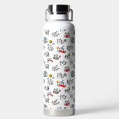 猫おもしろい、ミルク、魔法。 ウォーターボトル (背面)