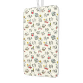 猫おもしろい、ミルク、魔法。 カーエアーフレッシュナー (左)