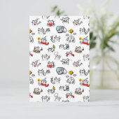 猫おもしろい、ミルク、魔法。 カード (スタンド正面)