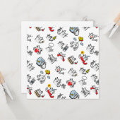 猫おもしろい、ミルク、魔法。 カード (正面/裏面インサイチュ)