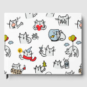 猫おもしろい、ミルク、魔法。 ゲストブック (正面)