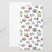 猫おもしろい、ミルク、魔法。 シーズンカード (正面/裏面)