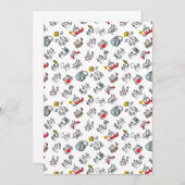 猫おもしろい、ミルク、魔法。 セーブザデート (正面/裏面)