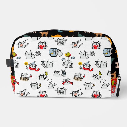 猫おもしろい、ミルク、魔法。 ドップキット (正面)