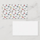 猫おもしろい、ミルク、魔法。 ノートカード (正面/裏面)