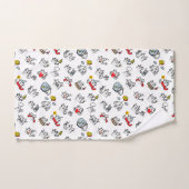 猫おもしろい、ミルク、魔法。 ハンドタオル (ハンドタオル)