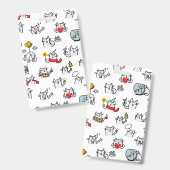 猫おもしろい、ミルク、魔法。 バッジ (正面＆裏面)