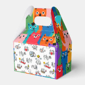 猫おもしろい、ミルク、魔法。 フェイバーボックス (裏面サイド)