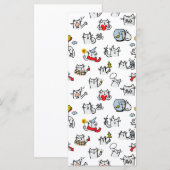 猫おもしろい、ミルク、魔法。 メニュー (正面/裏面)