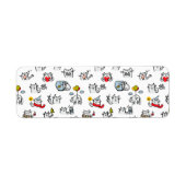 猫おもしろい、ミルク、魔法。 ラベル (正面)