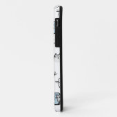 猫おもしろい、ミルク、魔法。 Case-Mate iPhoneケース (裏面/左)