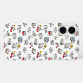 猫おもしろい、ミルク、魔法。 Case-Mate iPhoneケース (裏面 (横))