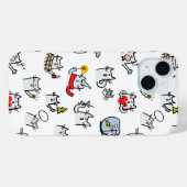 猫おもしろい、ミルク、魔法。 Case-Mate iPhoneケース (裏面 (横))