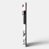 猫おもしろい、ミルク、魔法。 Case-Mate iPhoneケース (裏面 / 左)