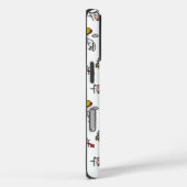猫おもしろい、ミルク、魔法。 Case-Mate iPhoneケース (裏面 / 右)