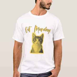 猫おもしろい Tシャツ