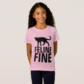 猫おもしろいTシャツ猫素晴らし Tシャツ (正面フル)