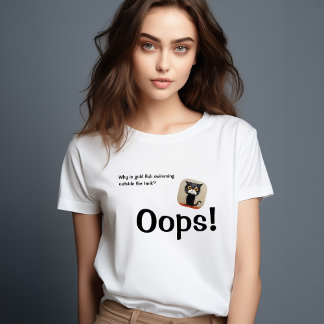 猫おもしろいTシャツ |可愛いグラフィックティー Tシャツ