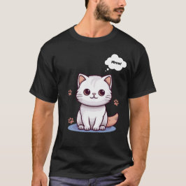 猫おもしろいTシャツ、猫シャツ、猫好きシャツ Tシャツ
