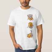 猫おもしろいTシャツ – Box Love Tシャツ (正面)