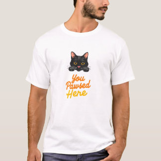 猫おもしろいTシャツ Tシャツ