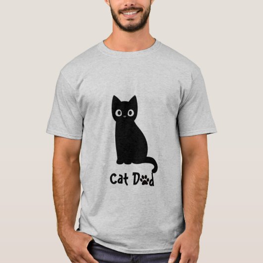 猫おもしろいTシャツ Tシャツ (正面)