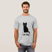 猫おもしろいTシャツ Tシャツ (正面フル)