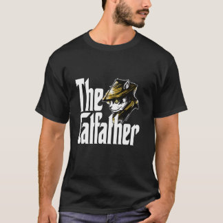 猫おやじ ネコおやじ 猫の父 猫のパパ にゃんこおやじ Tシャツ