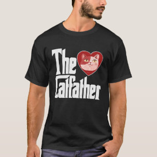 猫おやじ ネコおやじ 猫パパ にゃんパパ Tシャツ