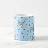 猫およびネズミのマグ コーヒーマグカップ (中央)