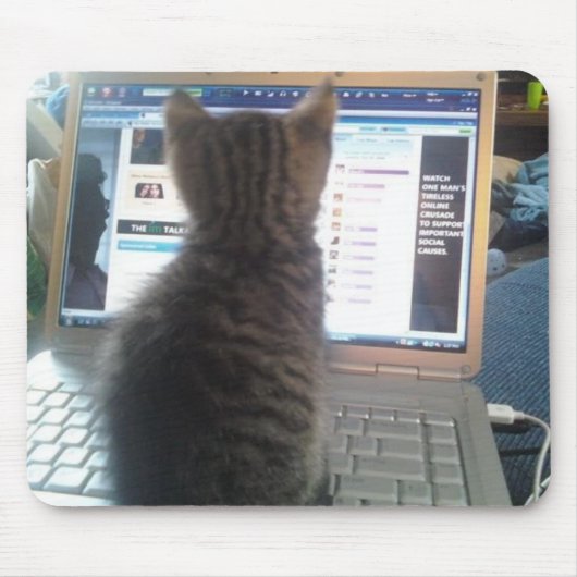 猫およびマウスパッド マウスパッド (正面)