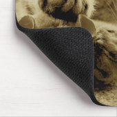 猫およびマウス マウスパッド (コーナー)