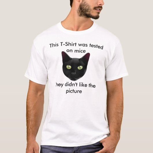 猫およびマウス… Tシャツ (正面)