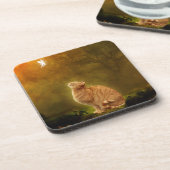 猫および妖精 コースター (左側)