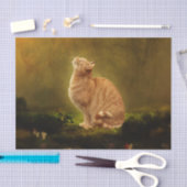 猫および妖精 薄葉紙 (クラフト)