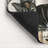 猫および子ネコ、c.1872-1883 マウスパッド (コーナー)