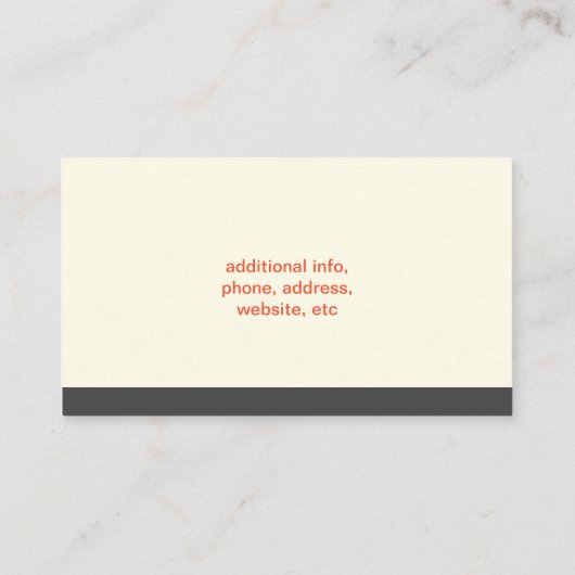 猫および犬のモダンなペットの世話|のカラフル動物 名刺 (裏面)