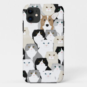 猫および犬のiPhone SE +iPhone5/5sの場合 iPhone 11 ケース