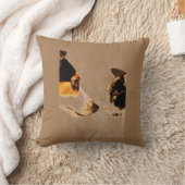 "猫および犬"の投球枕 クッション (ブランケット)
