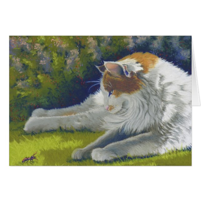 猫および虫 (正面横)