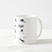 猫および金魚、アレグサンダーSteinlen コーヒーマグカップ (正面右)