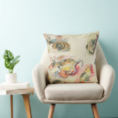 猫および頭部のポール・ゴーギャン|の勉強(w/c paで クッション (椅子)