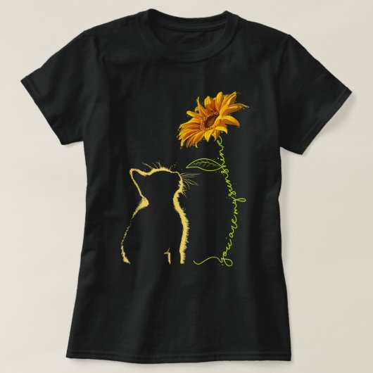 猫お前は俺のサンシャイン猫だ Tシャツ (デザイン正面)