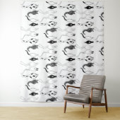 猫お尻パターン タペストリー (インサイチュ)