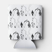 猫お尻パターン 缶クーラー (裏面)